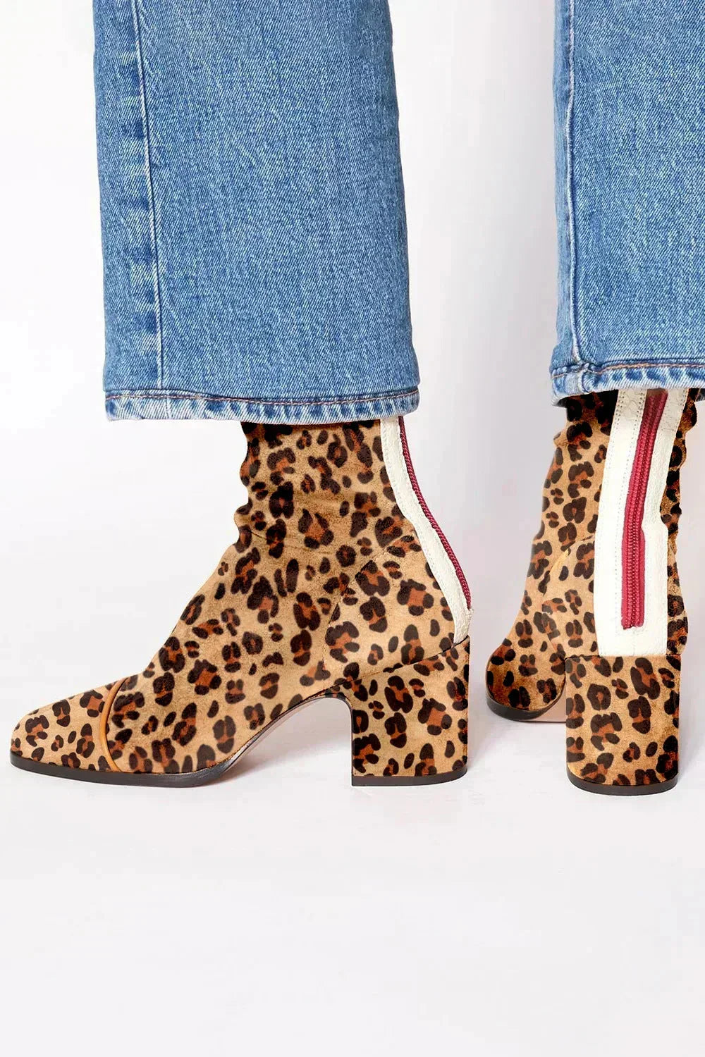 Ava | Botines de tacón ancho elegantes