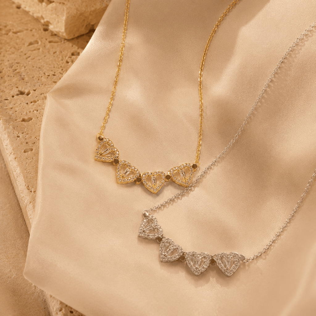 Amara | Collar trébol magnético