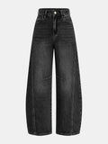 Aitana | Jeans de Tiro Alto y Pierna Ancha