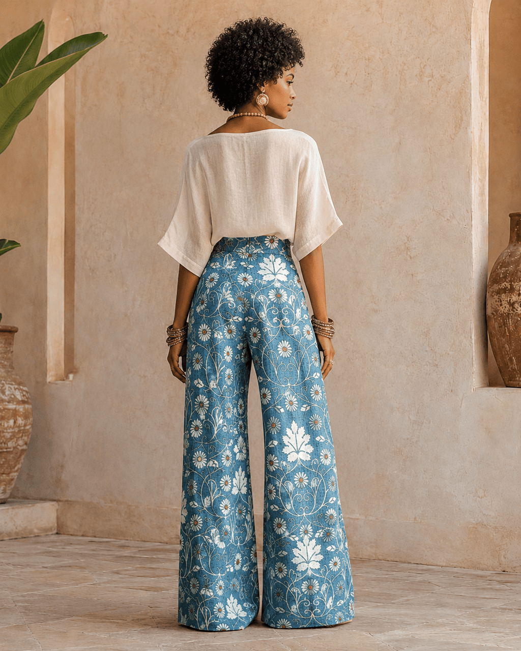 Margarita | Pantalón boho floral