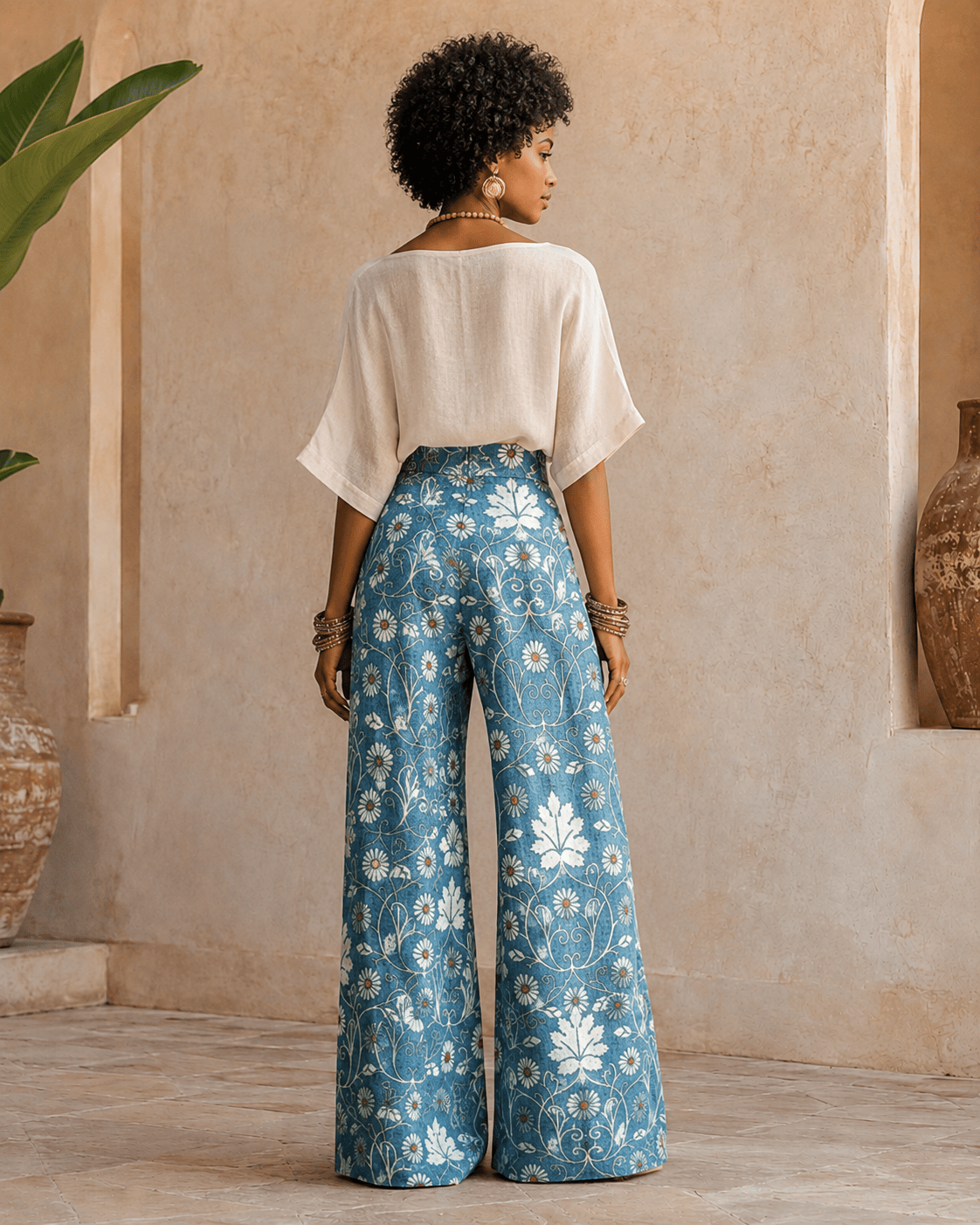 Margarita | Pantalón boho floral