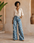 Margarita | Pantalón boho floral