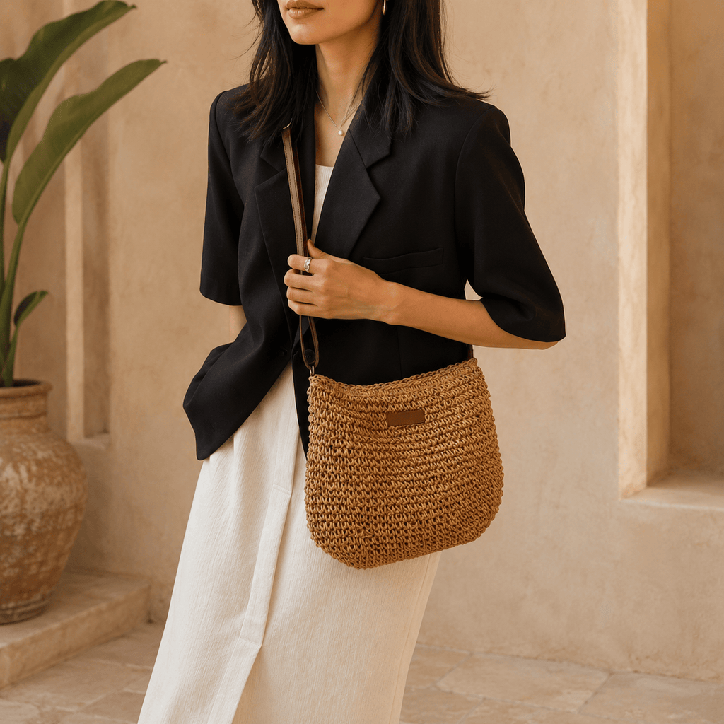 Nara | Bolso bandolera tejido