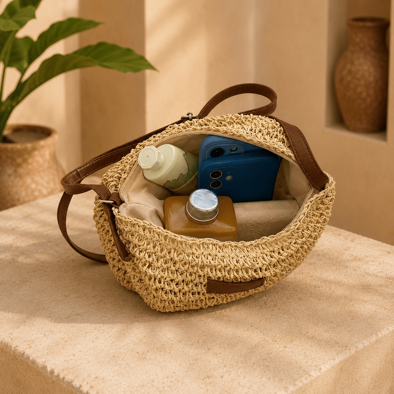 Nara | Bolso bandolera tejido