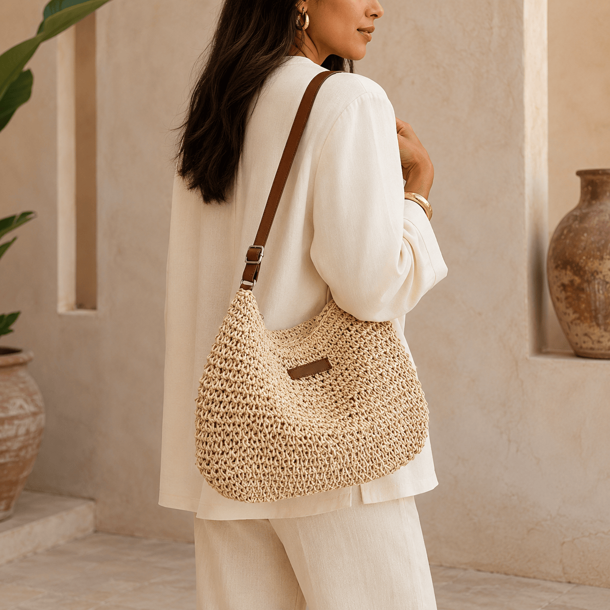 Nara | Bolso bandolera tejido