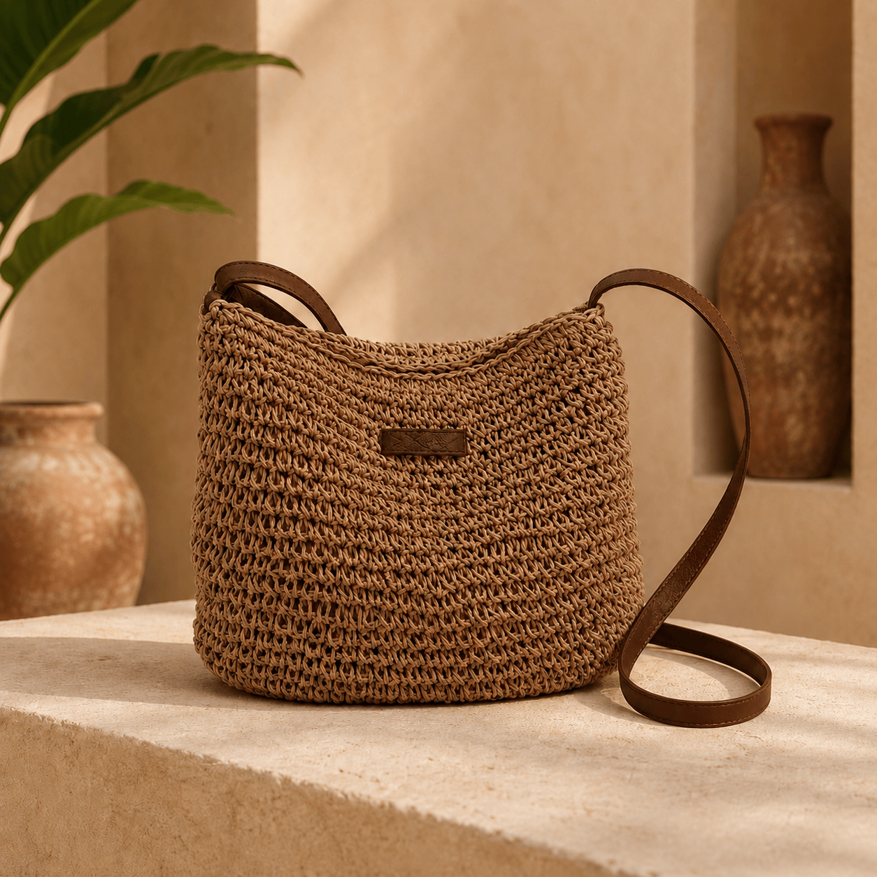 Nara | Bolso bandolera tejido