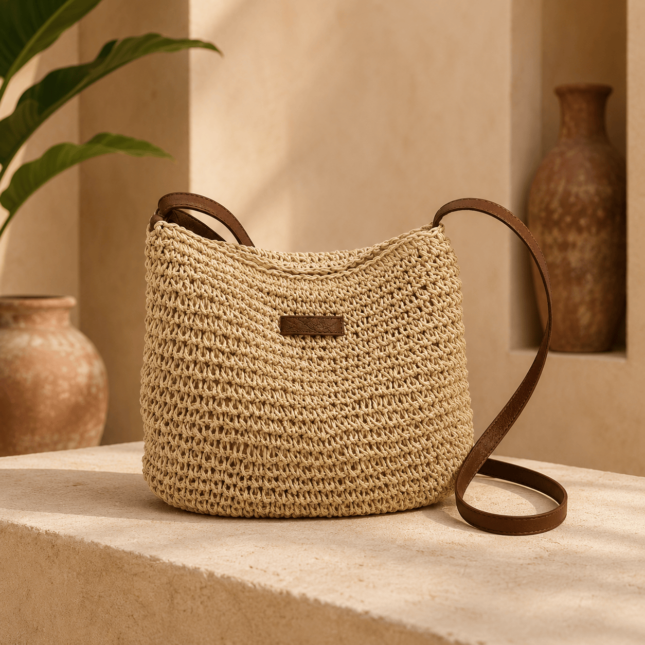Nara | Bolso bandolera tejido