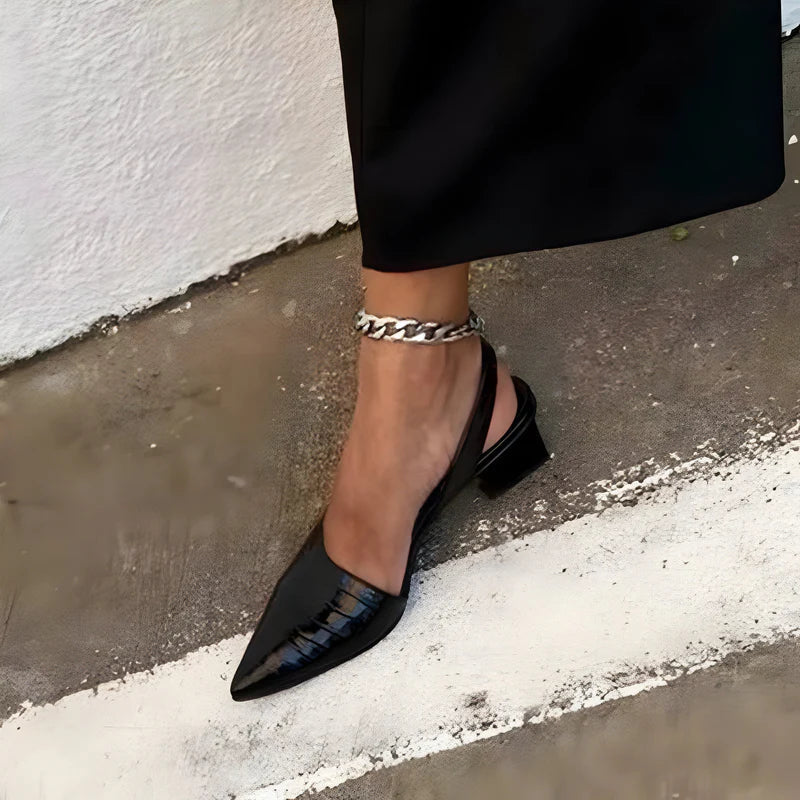 Alma | Zapato de tacón bajo elegante