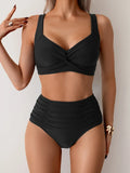 Maria | Conjunto de bikini de verano de cintura alta