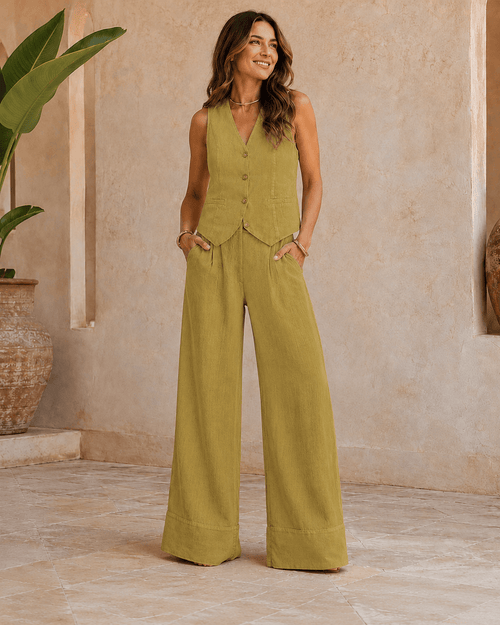 Amara | Conjunto elegante con chaleco