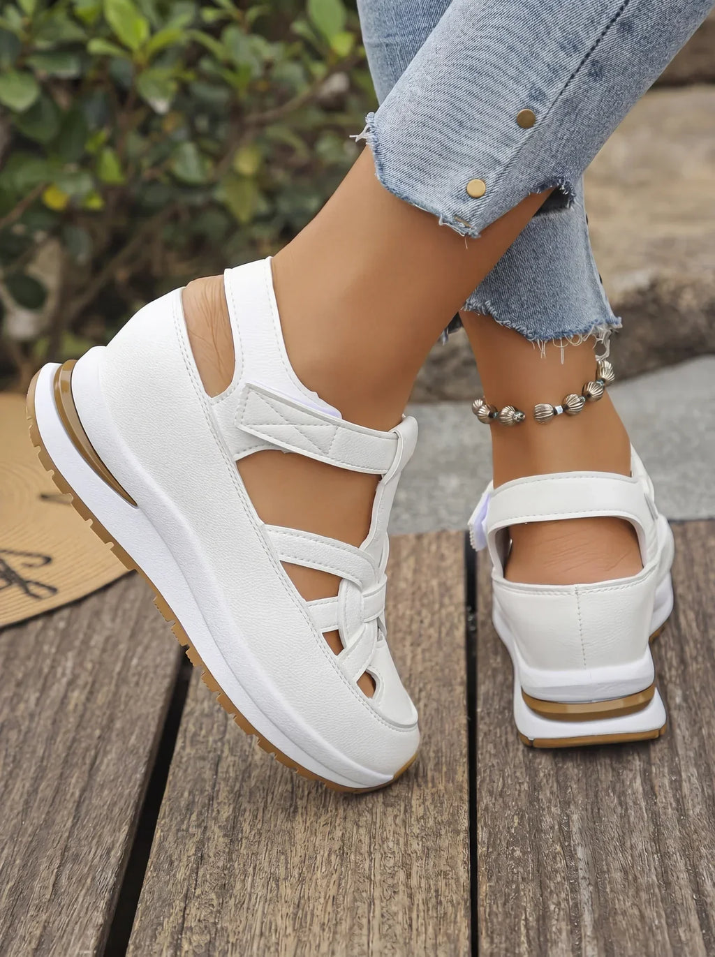 Valeria | Sandalias Cómodas de Cuña