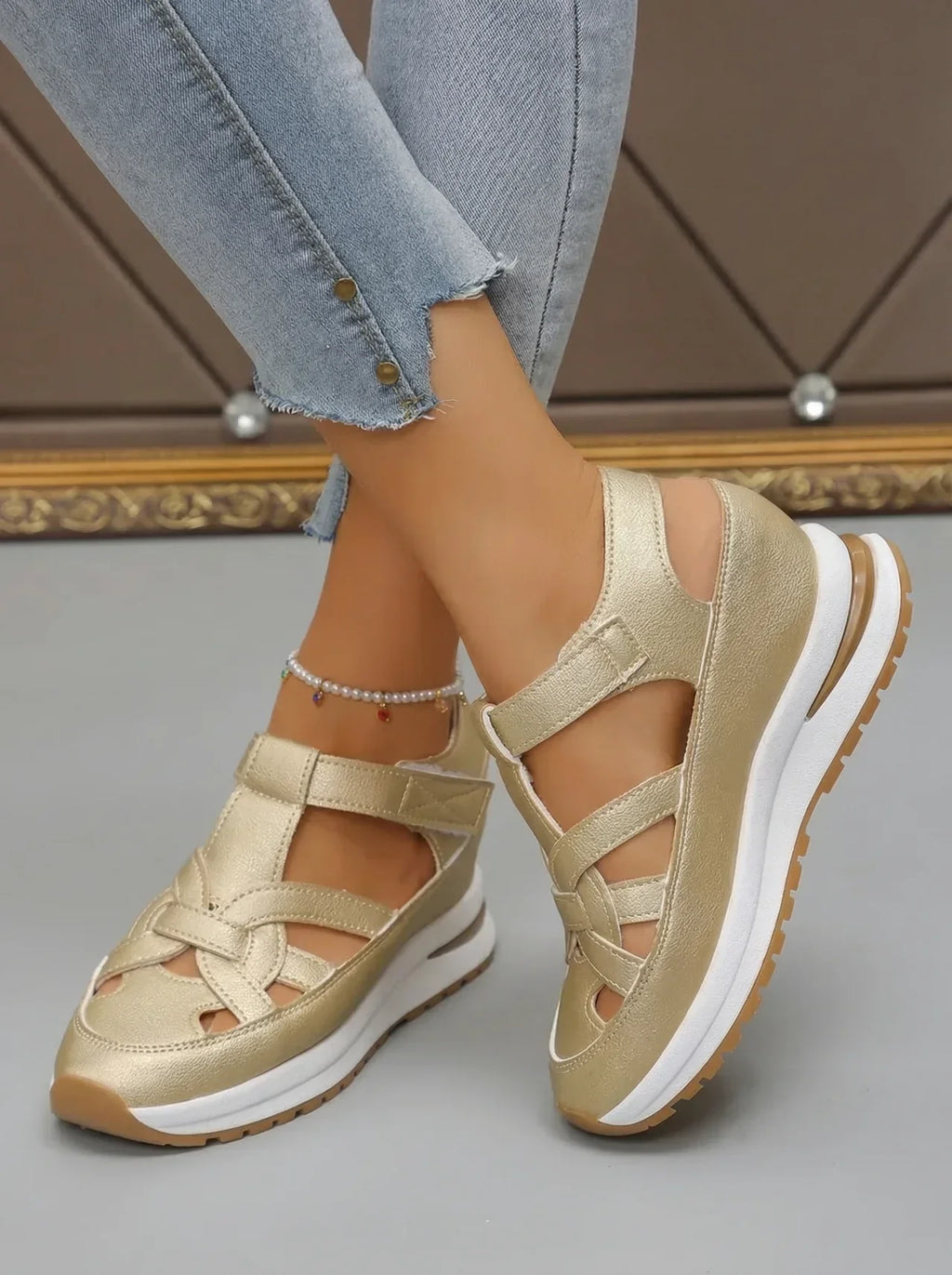 Valeria | Sandalias Cómodas de Cuña