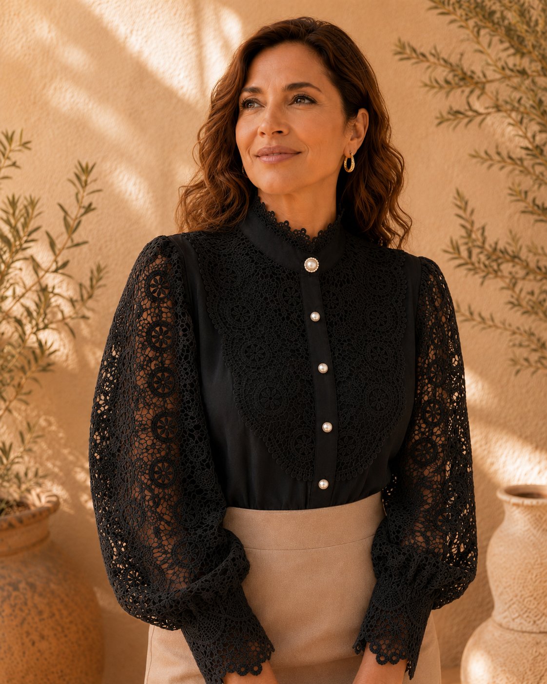Isabel | Blusa Elegante de Encaje