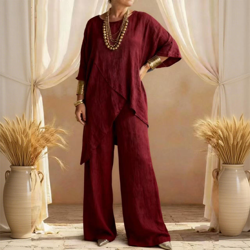Clara | Conjunto de Lino Elegante