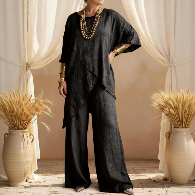 Clara | Conjunto de Lino Elegante