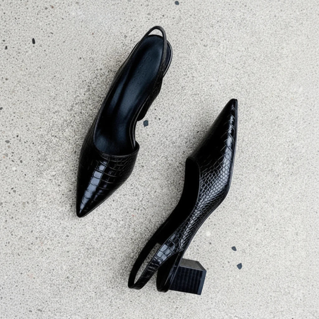 Alma | Zapato de tacón bajo elegante